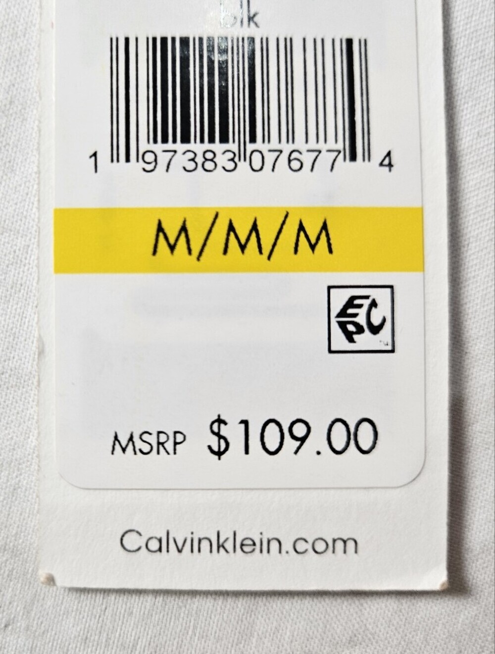 NWT Medium Calvin Klein Sheer Black Metallic Stripe V Neck Blouse Smocked Cuff - Picture 6 of 11